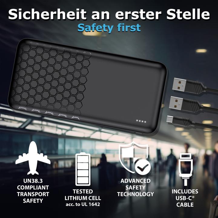 Actual product image Pedea Powerbank Trend Series (20000 mAh, 20 W, 74 Wh)