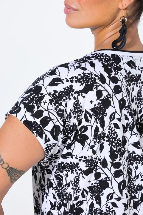 Produktbild Miamoda T-Shirt, oversized, Blümchen, Halbarm (42)