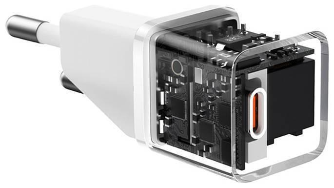 Produktbild Baseus Mini wall charger GaN5 20W (white) (20 W, 1 Port)
