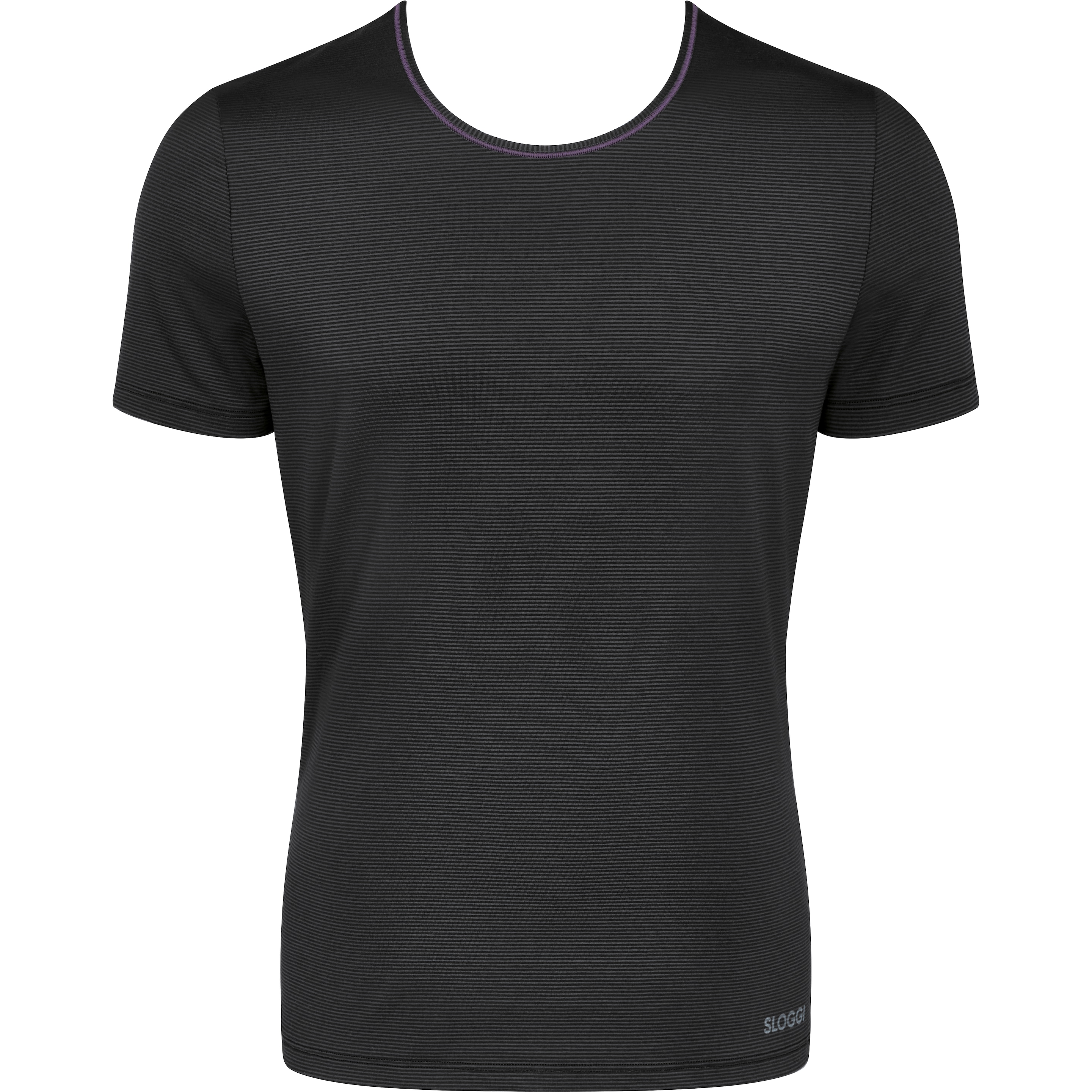 Sloggi, Herren, Shirt, Ever Cool O-Neck, Schwarz, (M)