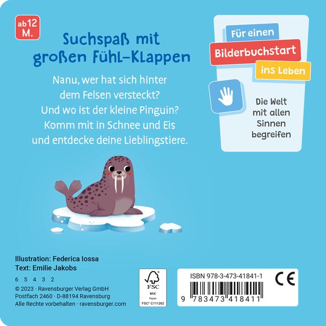 Image du produit Ravensburger Wo bist du, kleiner Pinguin? (Allemand)