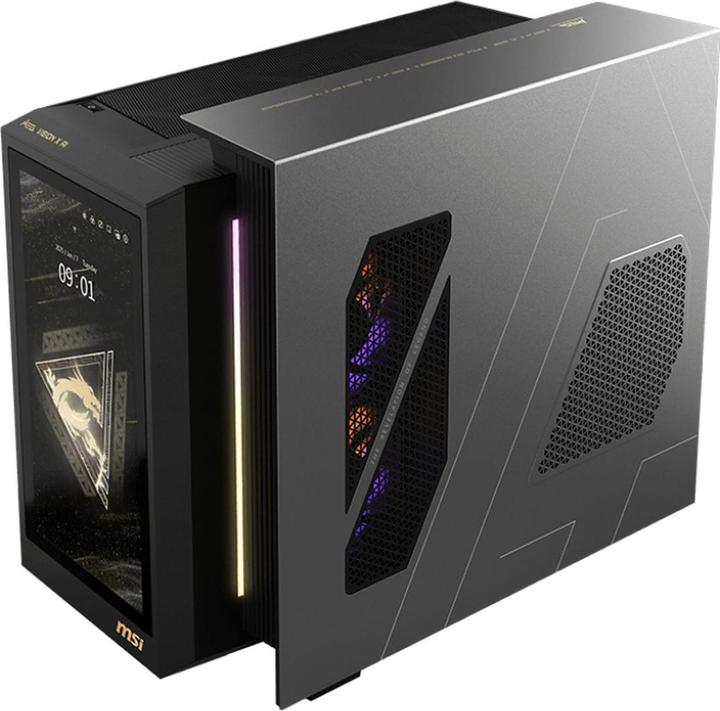 Actual product image MSI MEG Vision X AI 2NVR7-236AT Black (2000 GB, 64 GB, Intel Core Ultra 7 265K)
