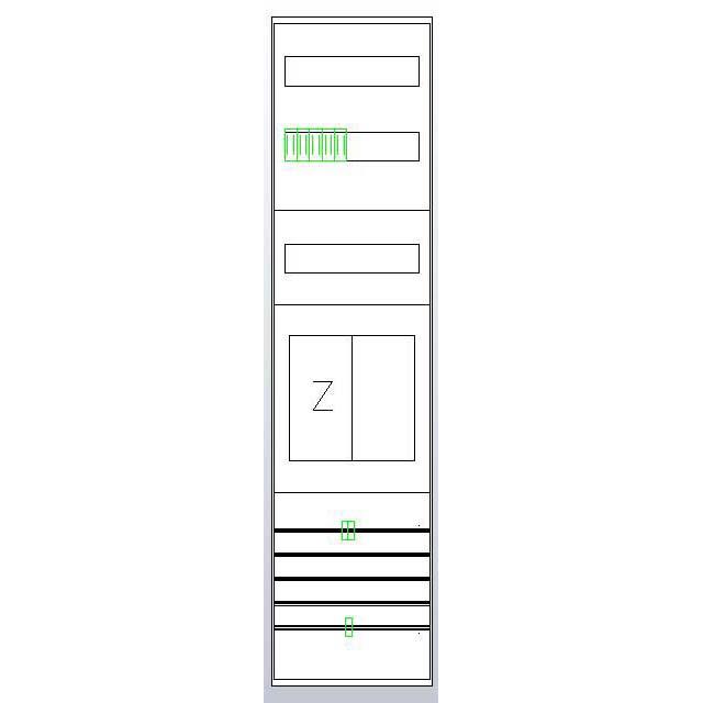 ABN, Verteilerschrank Zubehör, Zählerplatz