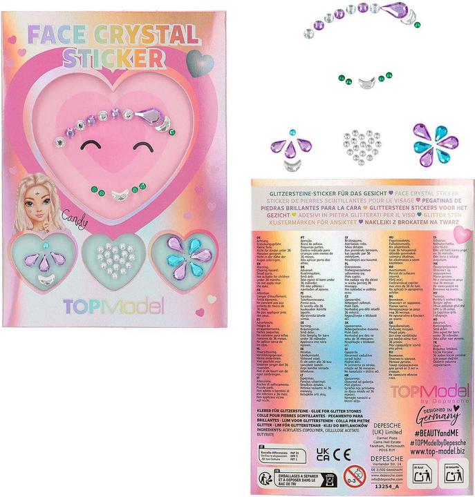 Immagine prodotto Top Model TOPModel - Face Crystal Sticker BEAUTY and ME ( 0413254 )