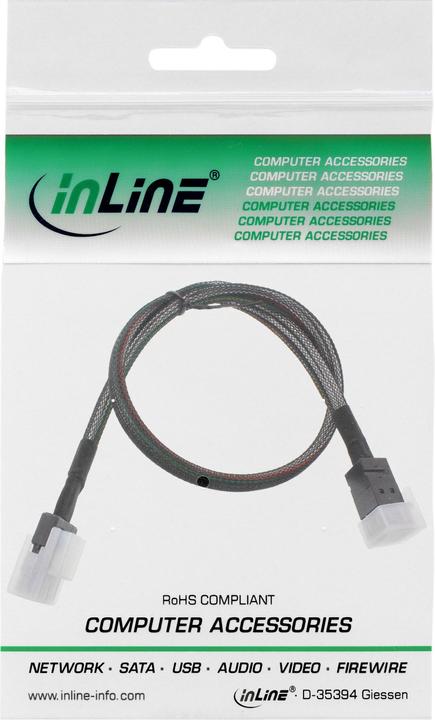 Produktbild InLine Mini-SAS HD Kabel (50 cm, Mini-SAS)