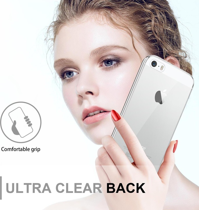 Produktbild Cadorabo TPU 360 Grad Case Cover (Apple iPhone 5)