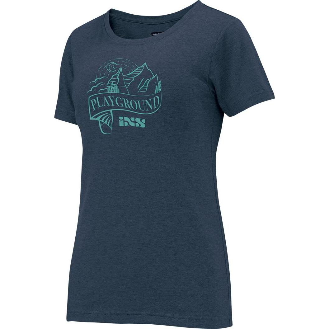 iXS, Damen, Sportshirt, Ridge Women Tee (44), Blau, 44