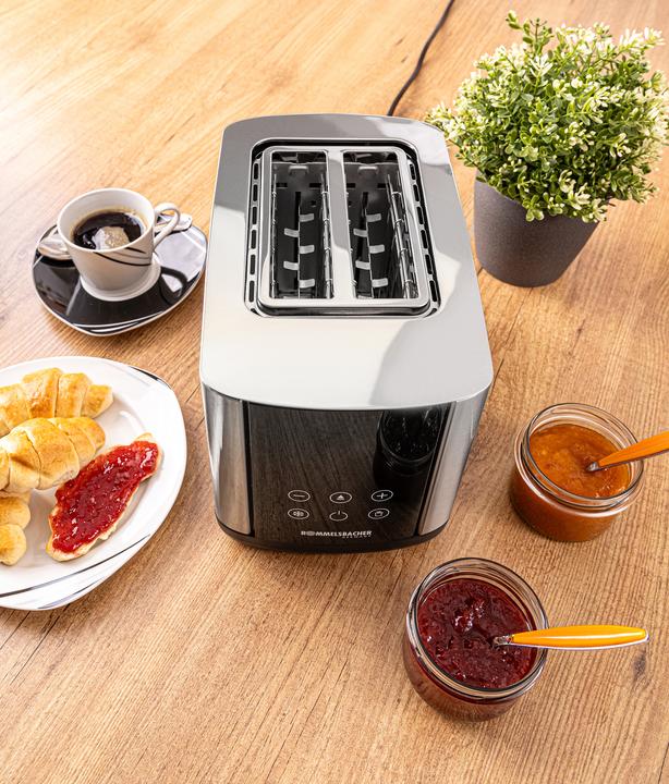 Image du produit Rommelsbacher TO850 Toaster 2-Scheiben