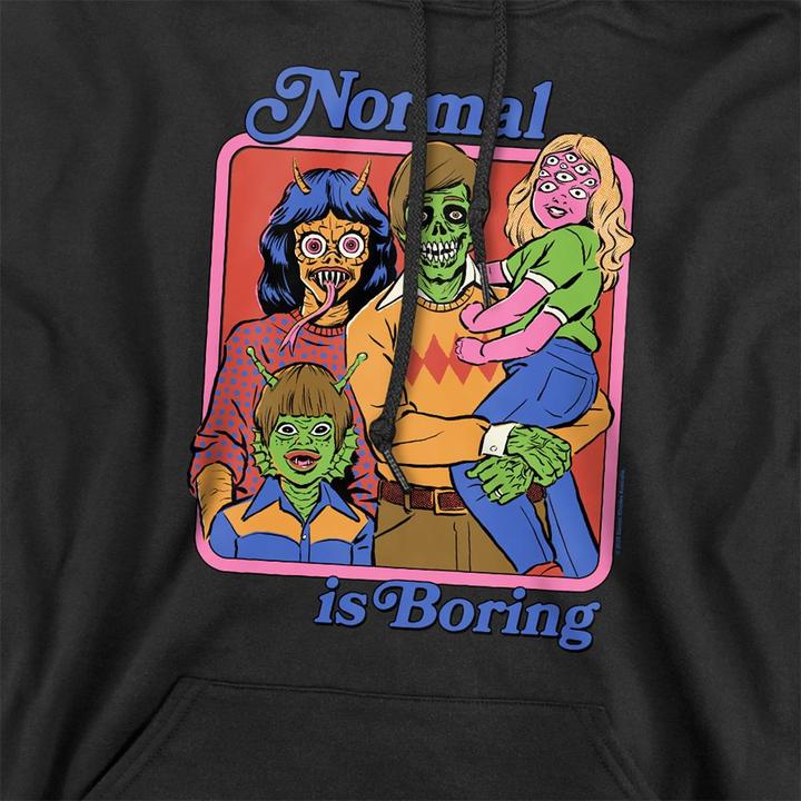 Produktbild Steven Rhodes Normal Is Boring Kapuzenpullover (XXL)