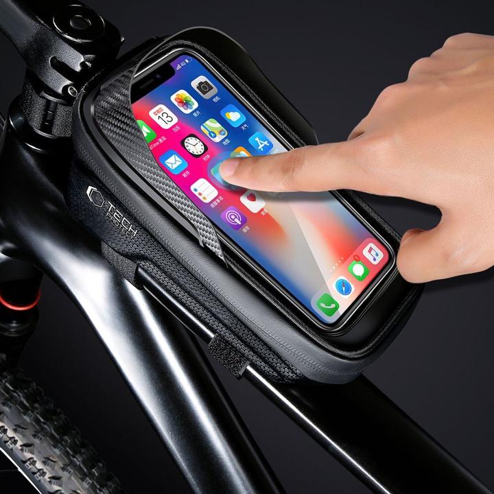 Produktbild Tech-Protect V2 bicycle bag with space for a 1l phone - black