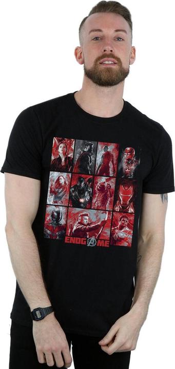 Actual product image Mens Avengers Endgame Brushed Panels T-Shirt (4XL)
