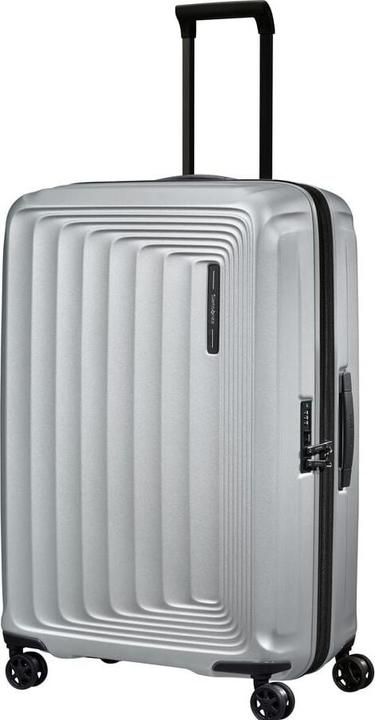 Produktbild Samsonite Reiskoffer - Nuon Spinner 75/28 Exp (Medium) Matt Silver (100 l)
