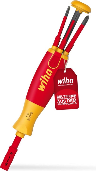 Productafbeelding Wiha Schroevendraaierbitsmagazijn LiftUp electric TORX slimBits in blisterverpakking (Torx (TX))