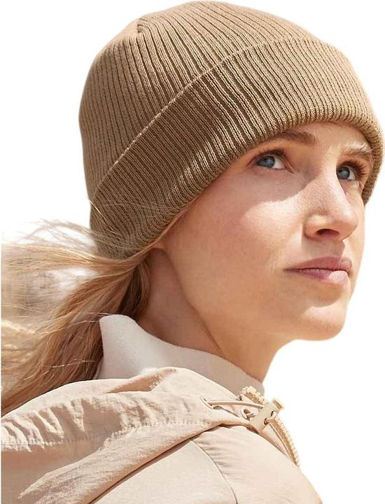 Actual product image Beechfield Unisex Adult Ribbed Polylana Beanie