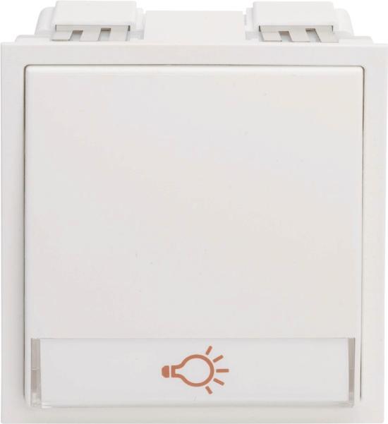Actual product image Renz Push-button module 97-9-85273 1 light switch white (old: 97-9-85102)