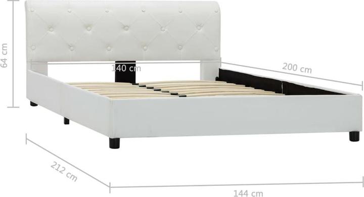 Image du produit vidaXL Bettgestell (140 x 200 cm)