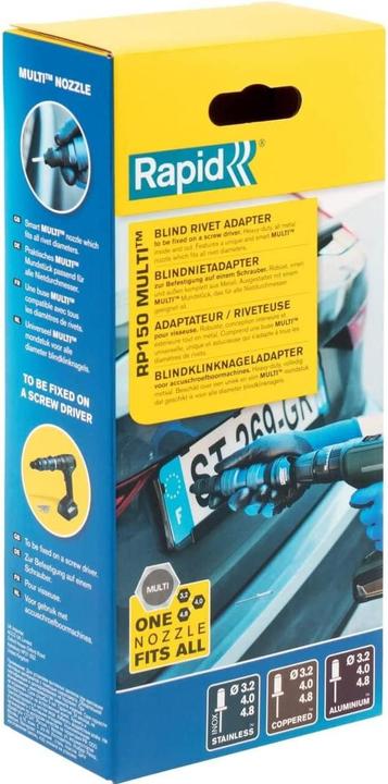 Immagine prodotto Rapid RP150 Attacco per rivetti ciechi multipli