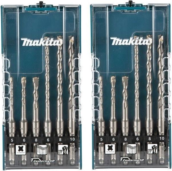 Produktbild Makita SDS+ Steinbohrer-Set 6-tlg. (5, 6, 8 mm und 10 mm)