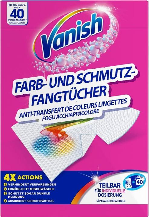 Vanish Ultra (20 Waschgänge, Waschtücher)