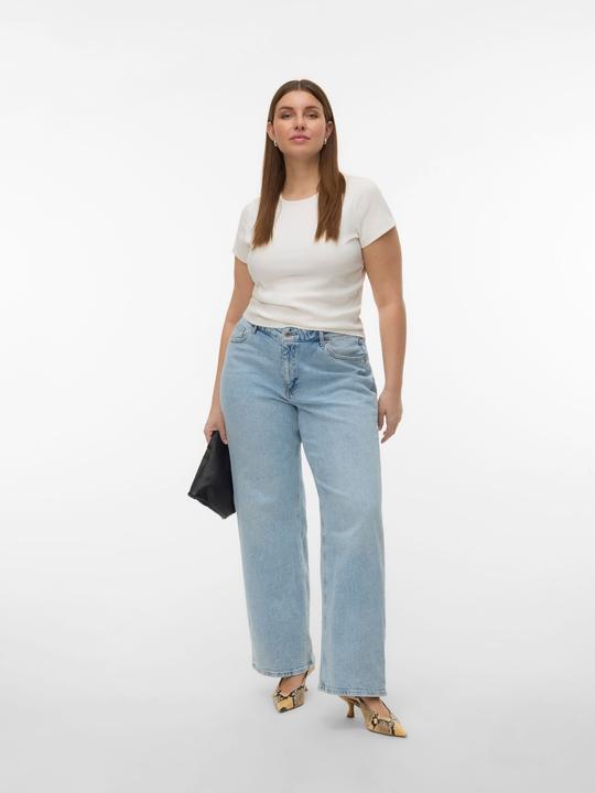 Immagine prodotto Vero Moda VMCTESSA Hohe Taille Weiter Beinschnitt Jeans Weit geschnitten