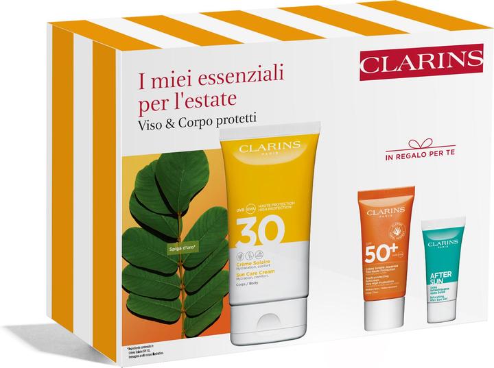 Actual product image Clarins Routine Solare Corpo (Suntan cream, SPF 50, 150 ml)