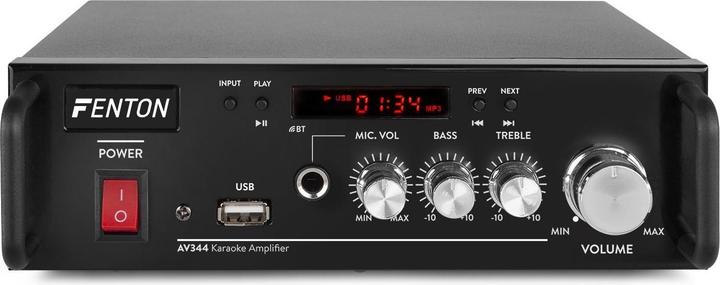 Actual product image Fenton Karaoke Amplifier AV344 (Amplifier)