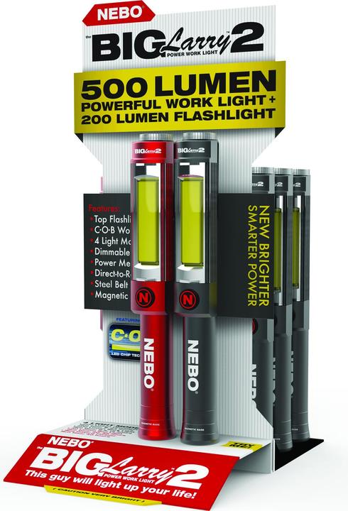 Immagine prodotto Nebo Big Larry 2 Piano di lavoro. (20 cm, 500 lm)