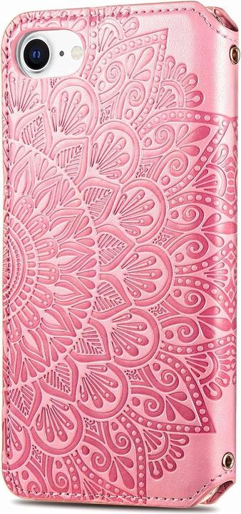 Produktbild König Design Hülle Handy Schutz für Apple iPhone 7 Case Cover Tasche Etuis Bumper Rosa Neu (Apple iPhone 7)