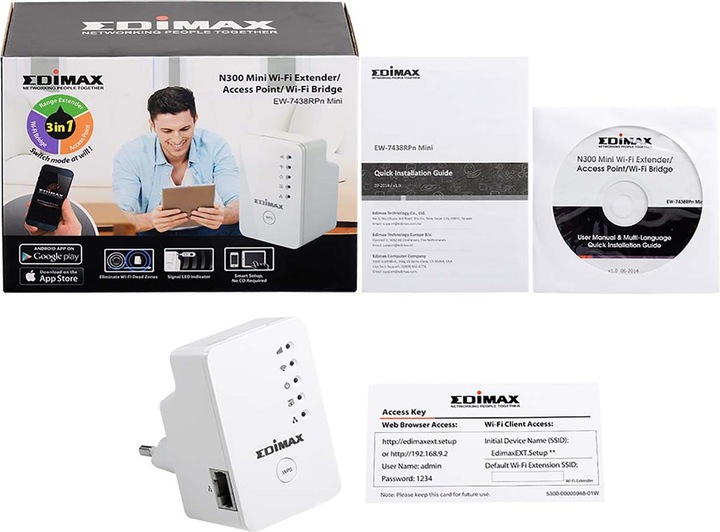 Produktbild edimax EW-7438RPn (300 Mbit/s)