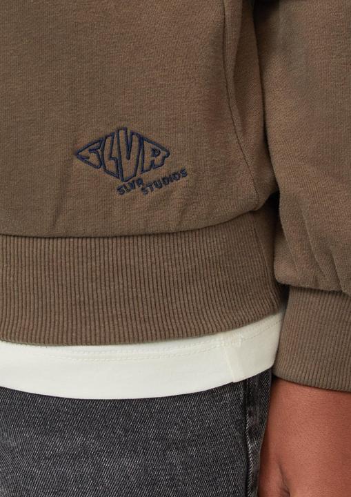 Produktbild s.Oliver Sweatshirt Sweatshirt mit Troyer-Kragen (146, 152)