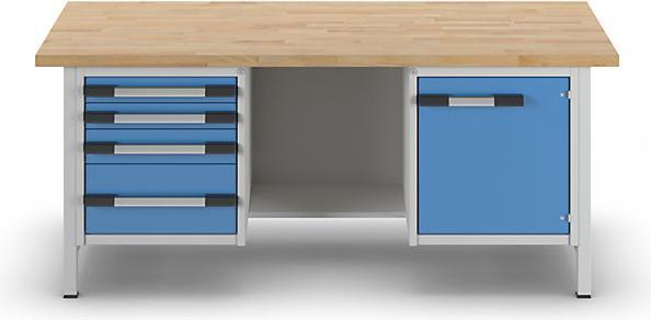 Actual product image eurokraft pro Workbench (200 cm, 90 cm)