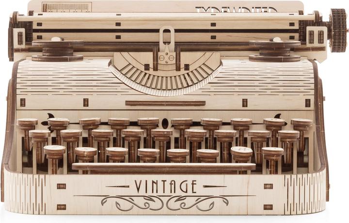 Produktbild Eco Wood Art Schreibmaschine - 3D Holzbausatz