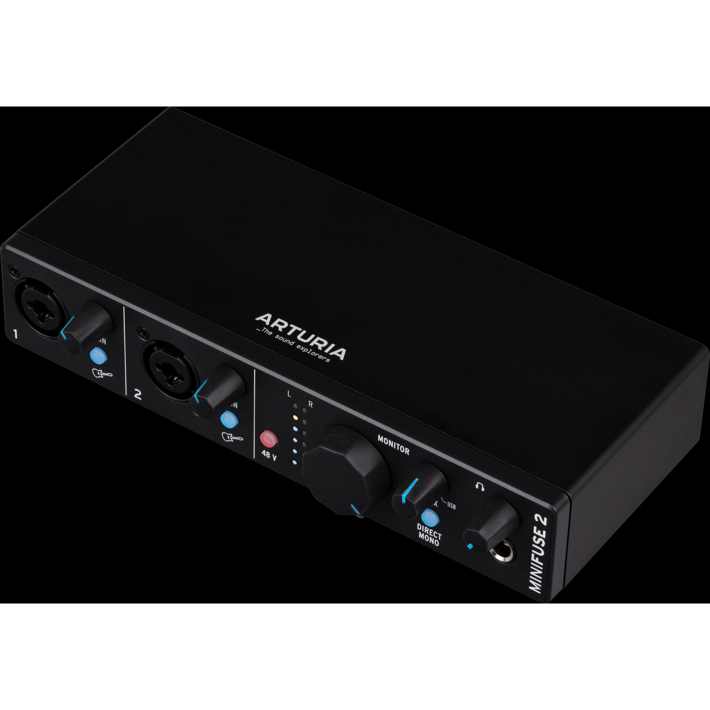 Thumbnail - Arturia MiniFuse 2 (USB), Audio Interface, Schwarz