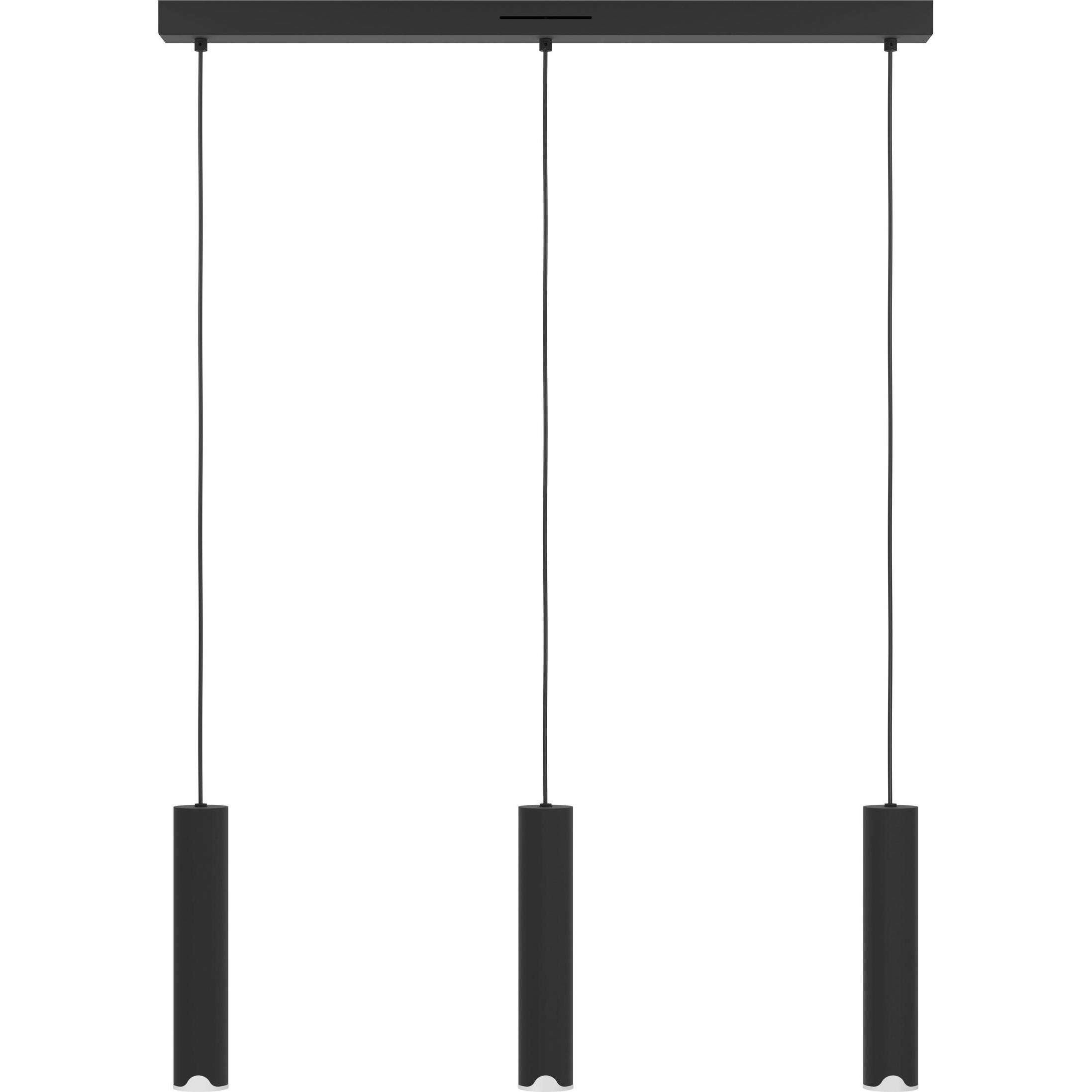 Thumbnail - EGLO, Pendelleuchte, Balamorta-Z Long Table Pendant - Black L78 - RGB + TW - Zigbee, Bluetooth (1500 lm)