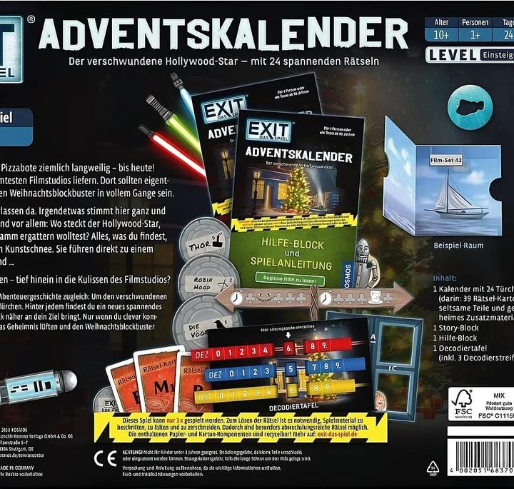 Produktbild Kosmos Exit- Das Spiel