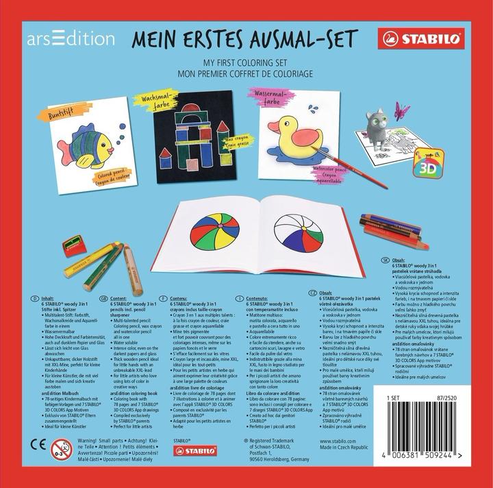 Produktbild STABILO Woody 3in1 (Sortiert, 6 x)