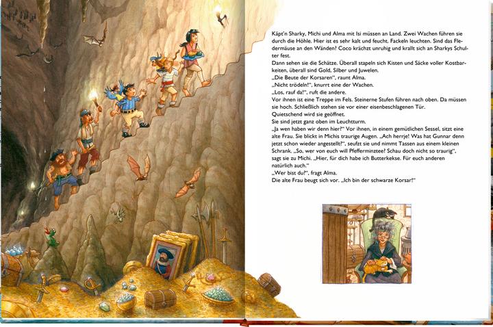 Immagine prodotto Käpt'n Sharky – Der schwarze Korsar (Tedesco, Jeremy Langreuter, Jutta Longreuter, 2024)