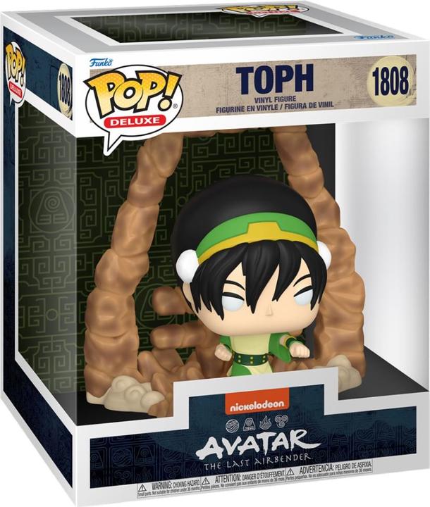 Image du produit Funko Avatar Der Herr der Element POP! Deluxe Vinyl Figur Toph 9 cm