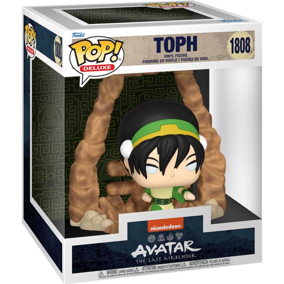 Thumbnail - Funko Avatar Der Herr der Element POP! Deluxe Vinyl Figur Toph 9 cm