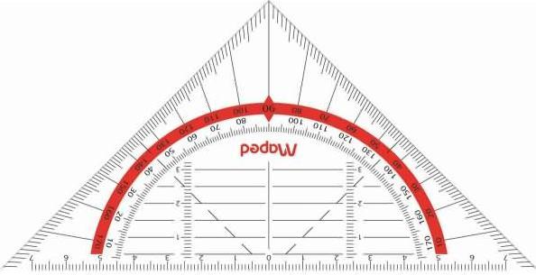 Image du produit Maped Géodirecteur Geo-Flex, hypoténuse : 160 mm (16 cm, Matières plastiques)