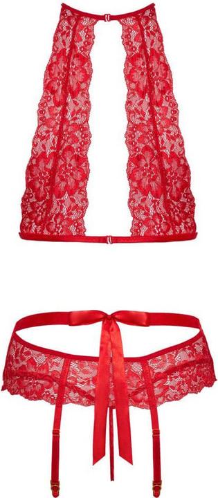 Actual product image Kissable Suspender set red L/XL (L)