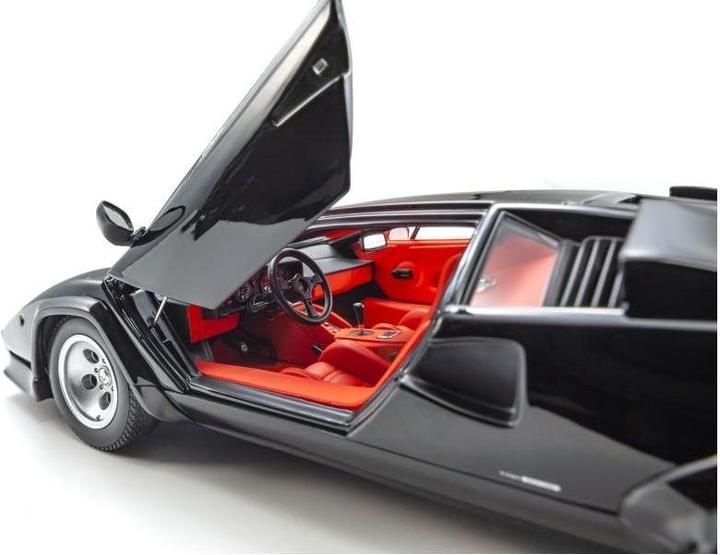 Image du produit Kyosho Lamborghini Countach LP5000 Quattrovalvove Schwarz, 1:18