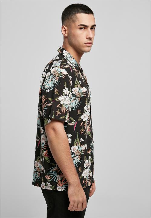 Produktbild Urban Classics Viscose AOP Resort Shirt (S)