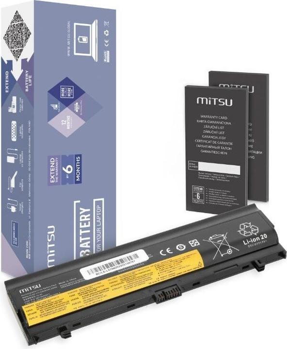 Bateria Mitsu do notebooka Lenovo ThinkPad L560 L570 (10.8V-11.1V) (4400 mAh) (4400 mAh)