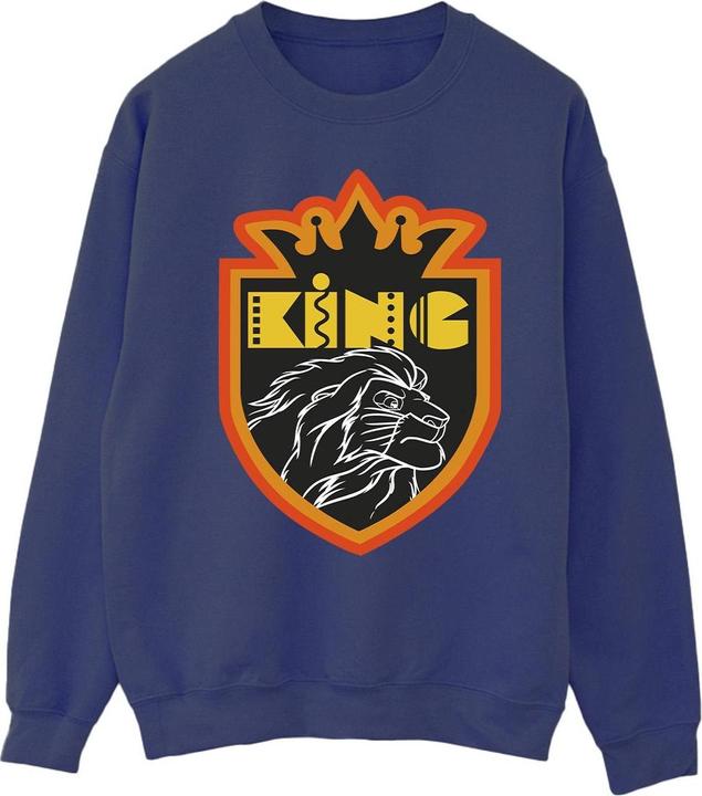 Disney The Lion King Crest Felpa Uomo (S)