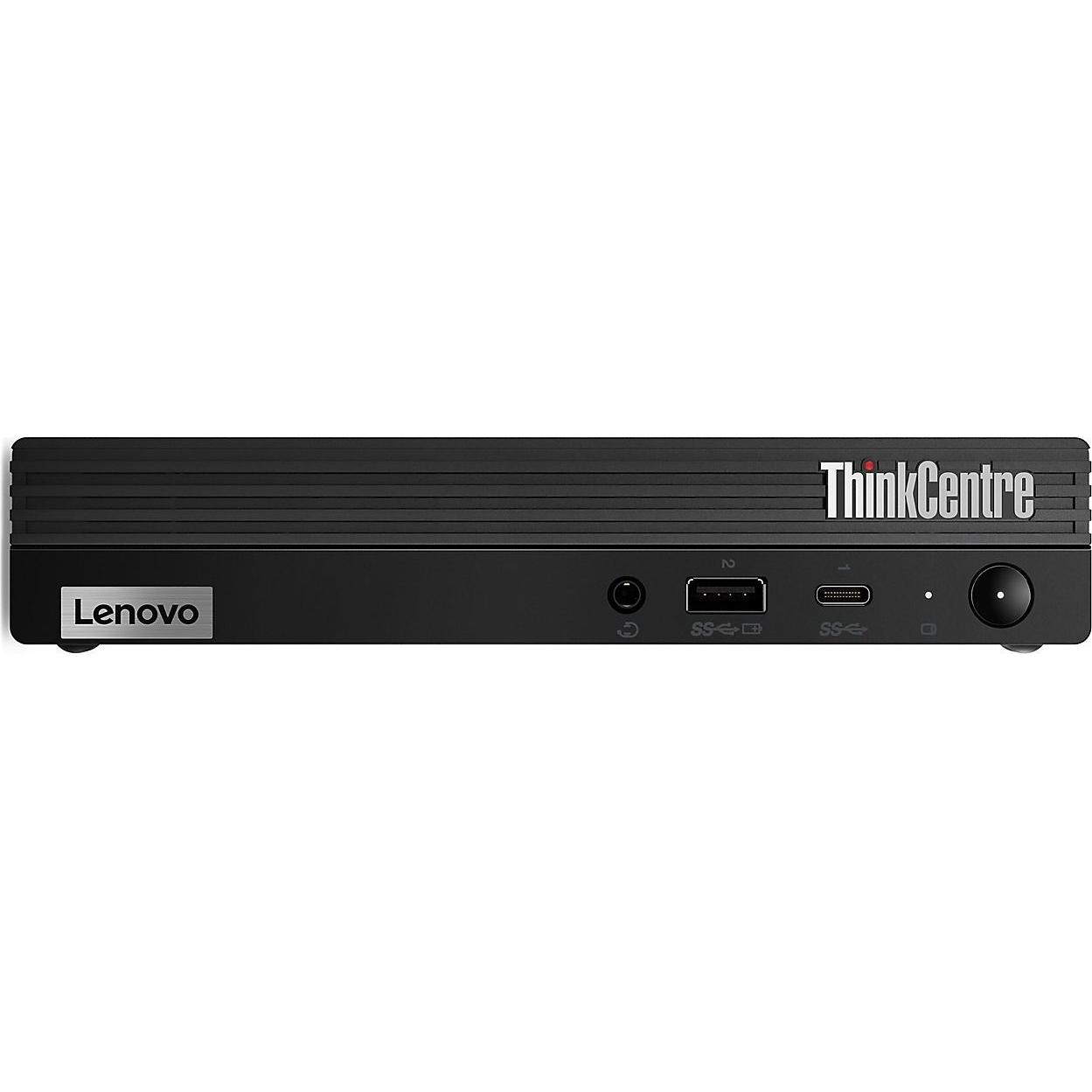 Lenovo ThinkCentre M75q Gen 2 (512 GB, 16 GB, AMD Ryzen 5 5600GE, AMD Radeon Graphics), PC, Schwarz