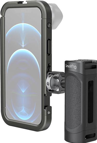 Actual product image SmallRig Handheld Video Rig kit for iPhone 12 Pro Max - 3176 (Cage, Grip)