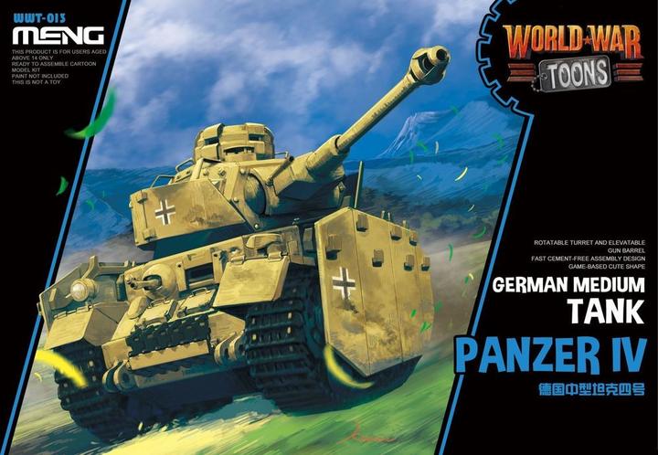 Produktbild Meng-Model German Medium Tank Panzer IV (CartoonMod