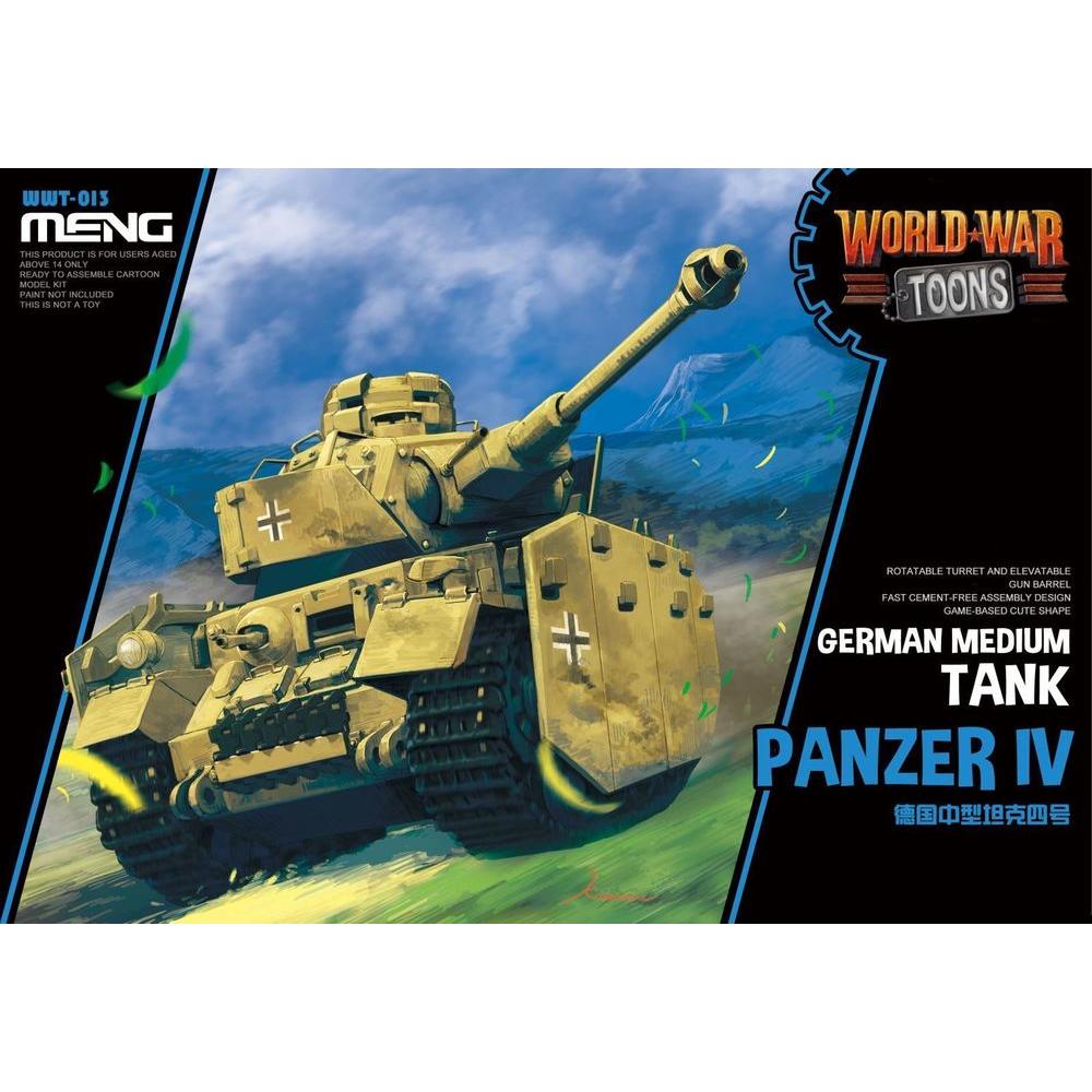 Meng-Model German Medium Tank Panzer IV (CartoonMod