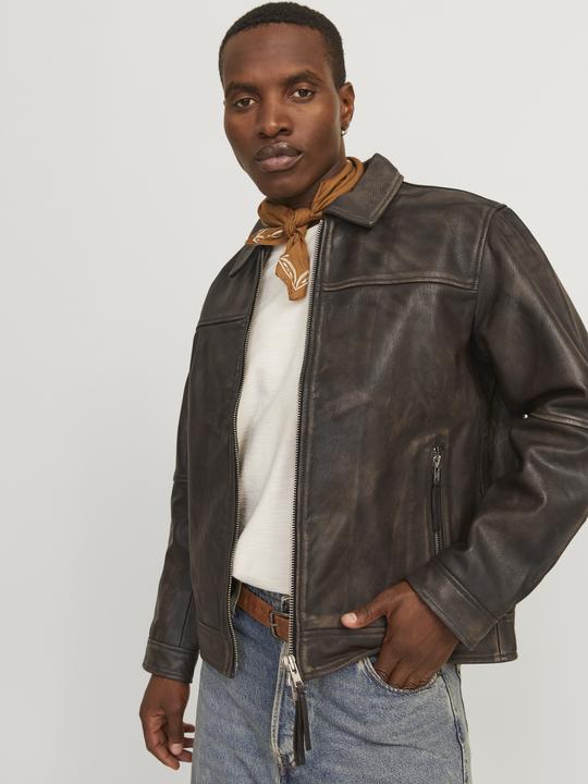 Immagine prodotto Jack & Jones Joraustin Clean Leather Jkt Goat Styd Aw (S)